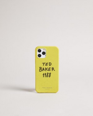 Etui Męskie Ted Baker 1988 Biodegradable iPhone 12 And 12 Pro Zielone Polska | PL-VLFBW5370