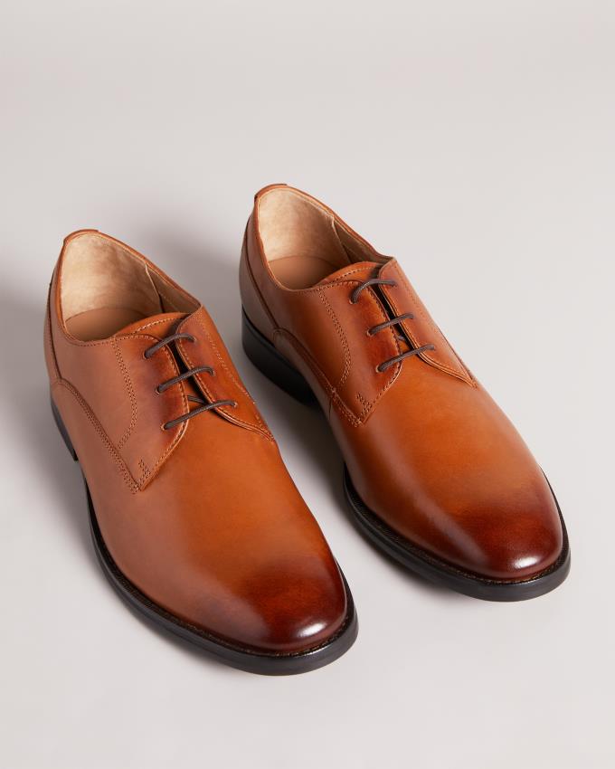 Buty Derby Męskie Ted Baker Formal Leather Brązowe Polska | PL-TIAWO2351