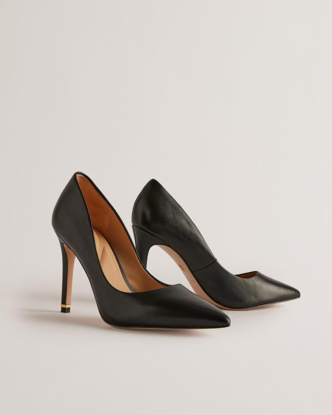 Buty Na Obcasie Damskie Ted Baker Court With Embellished Heel Czarne Polska | PL-ZRCPE6130