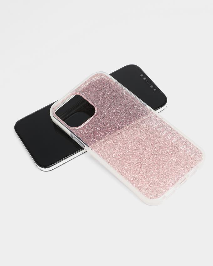 Etui Damskie Ted Baker Glitter AntiShock iPhone 12 Pro Max Różowe Polska | PL-RXTUE6325