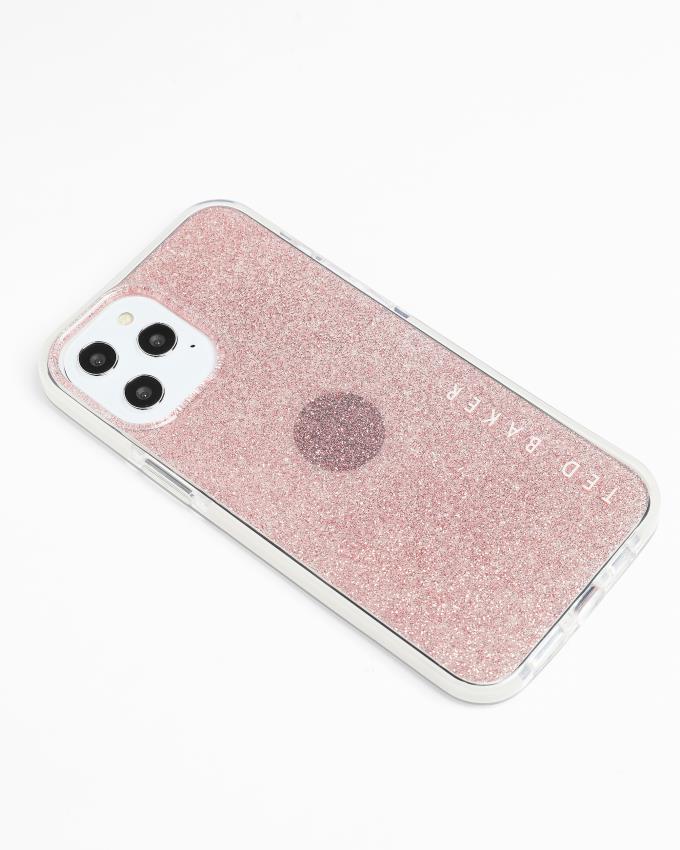 Etui Damskie Ted Baker Glitter AntiShock iPhone 12 Pro Max Różowe Polska | PL-RXTUE6325