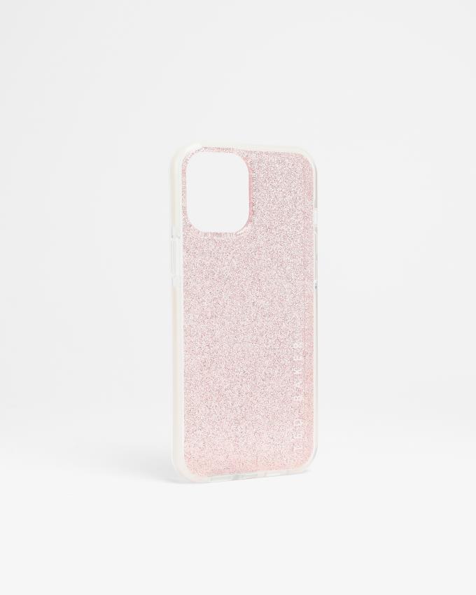 Etui Damskie Ted Baker Glitter AntiShock iPhone 12 Pro Max Różowe Polska | PL-RXTUE6325