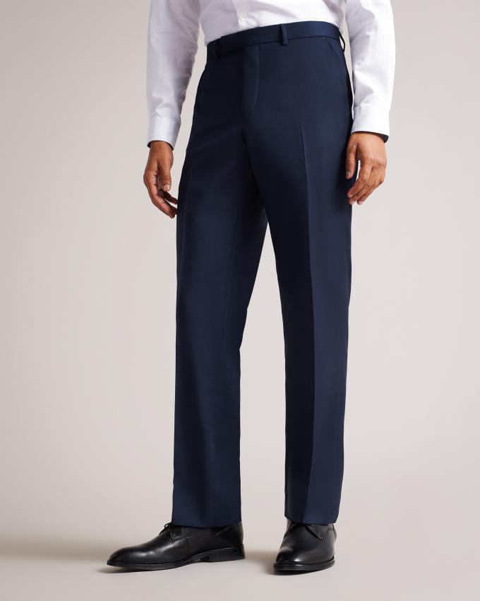 Kamizelka Garniturowa Męskie Ted Baker Regular Navy Twill Suit Granatowe Polska | PL-OBFAZ3672