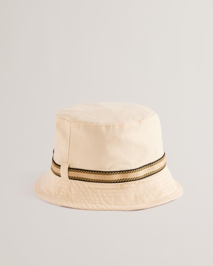 Kapelusz Męskie Ted Baker Branded Webbing Bucket Szare Polska | PL-KJMXG3014